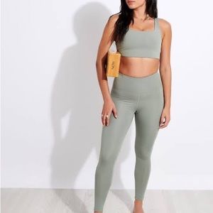 Girlfriend collective agave compressive high-rise legging
